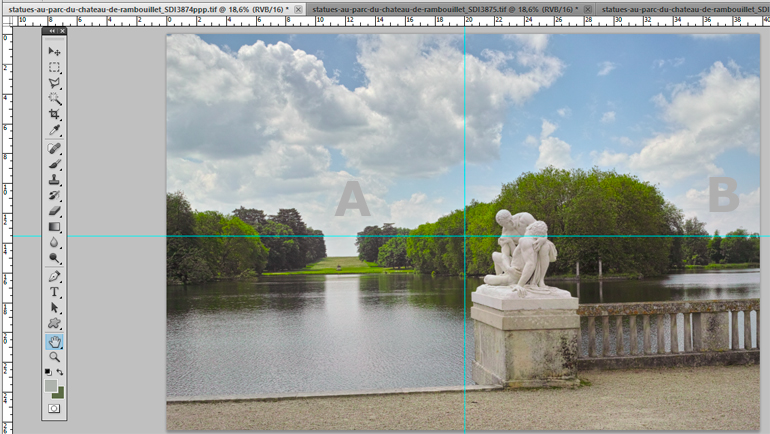 statues au château de Rambouillet